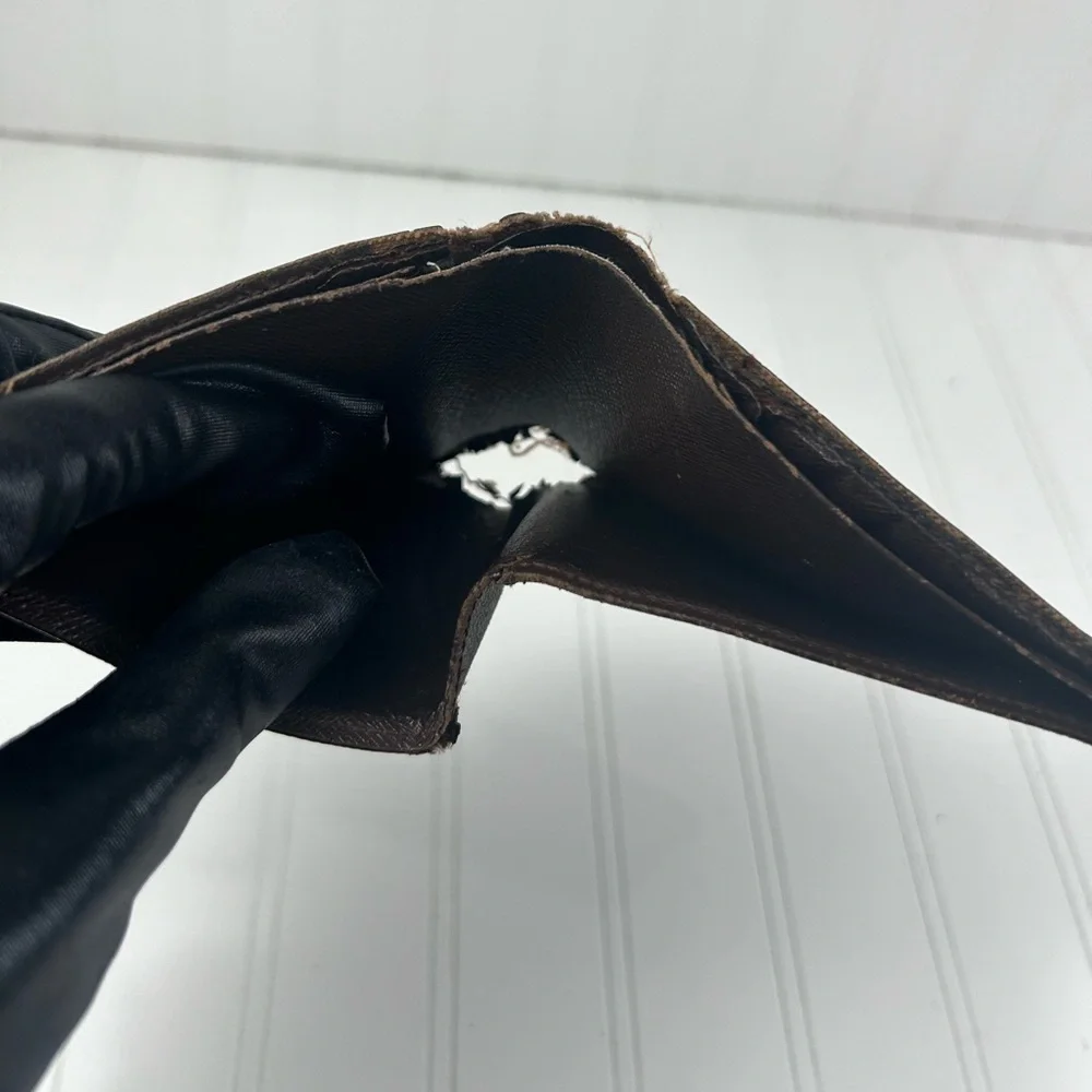 Louis Vuitton Damier Ebene Multiple Pocket Wallet Unisex - Picture 12 of 15